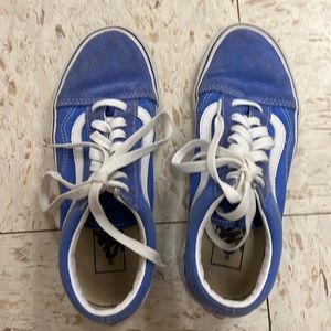 Vans blues suede shoes. Size Men 4.5 Women 6.0